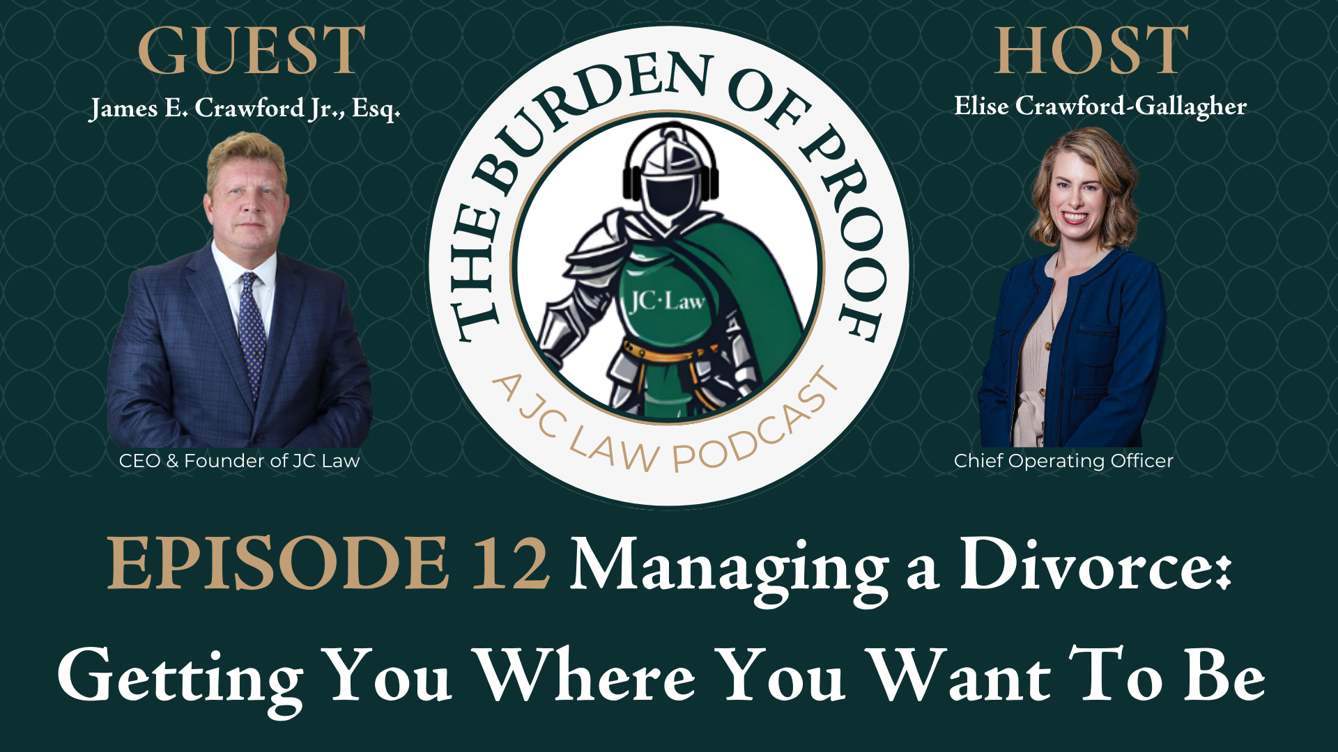 Episode 12 Managing a Divorce: Getting You Where You Want To Be